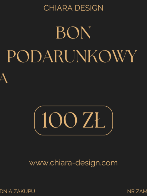 Bon Podarunkowy o wartości 100 zł