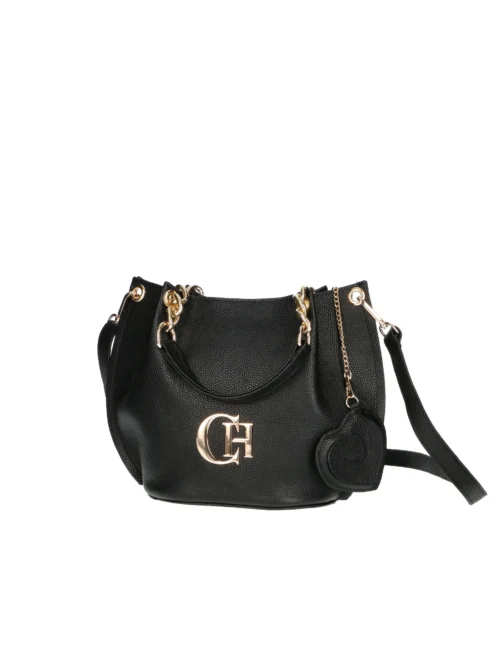 Torebka Chiara Nesca – Czarna Torebka ze Skóry Naturalnej