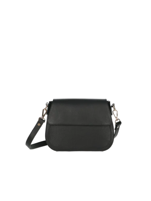 Listonoszka Skórzana EWI - Klasyczna Czerń