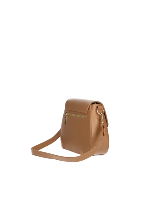 Listonoszka Skórzana EWI - Solony Karmel