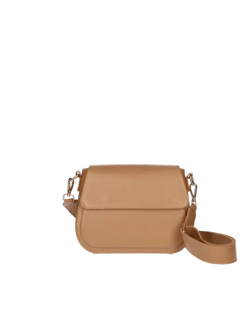 Listonoszka Skórzana EWI - Solony Karmel