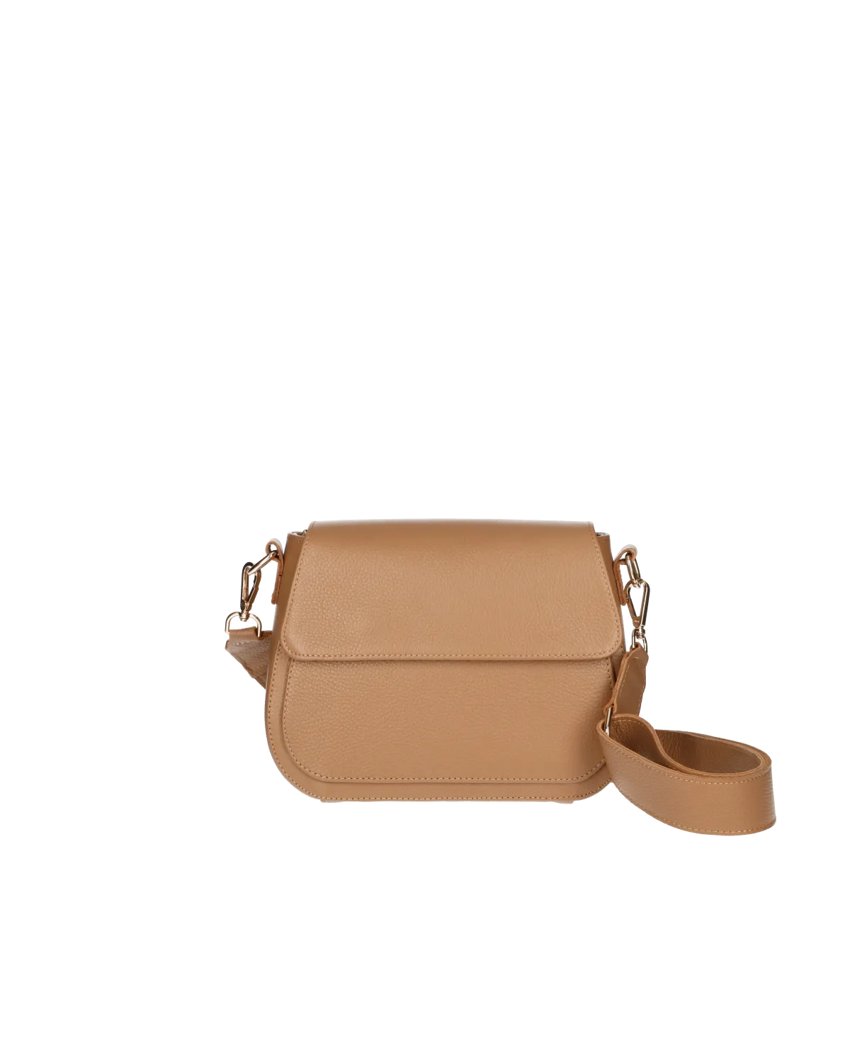 Listonoszka Skórzana EWI - Solony Karmel