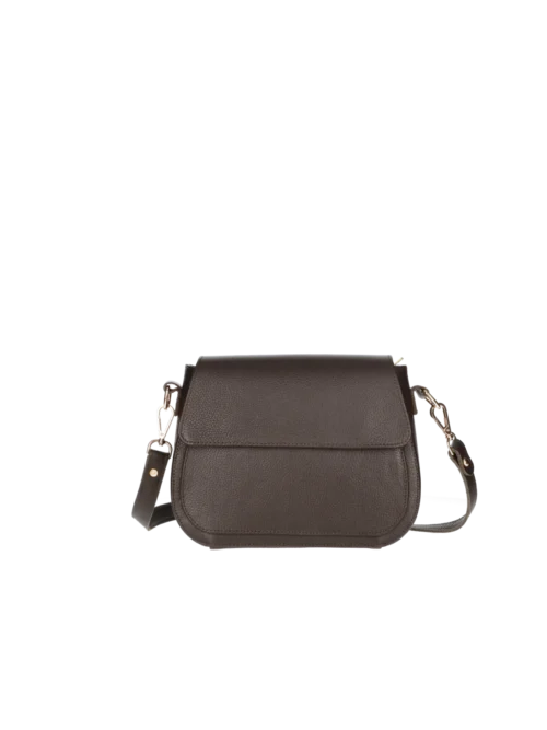 Listonoszka Skórzana EWI - Czekoladowy Brąz