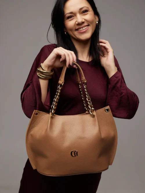 Torebka Nesca MAX Solony Karmel